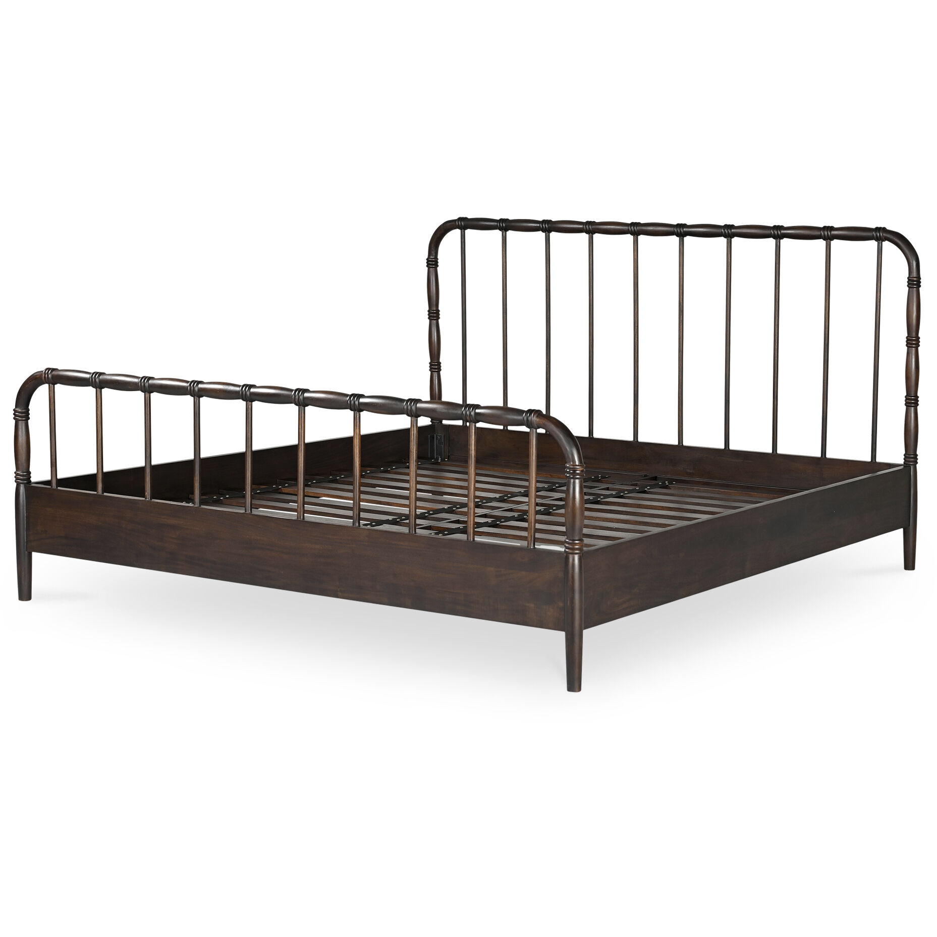 Vivian Brown Bed, Queen